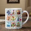 ZTP Zoo Friends Town - Personalized White Edge-to-Edge Mug - Gift For Fan Movies HH01